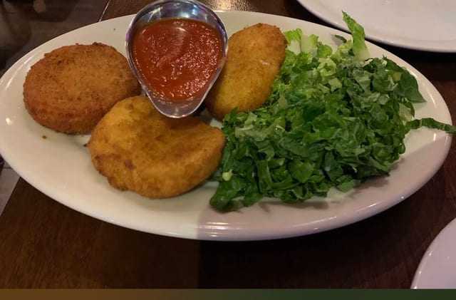 Fried Buffalo Mozzarella.