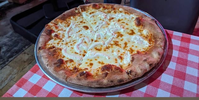 12" Four Cheese (No Sauce).