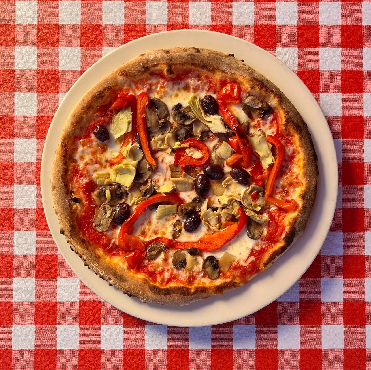 12" Vegetariana.