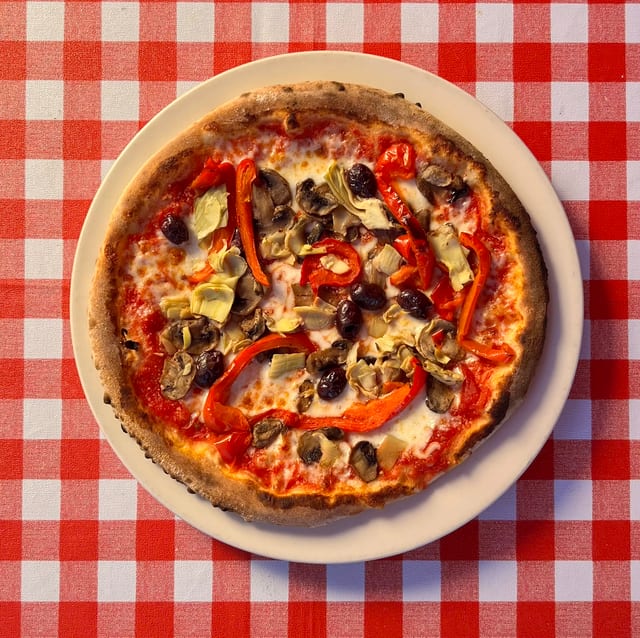12" Vegetariana.