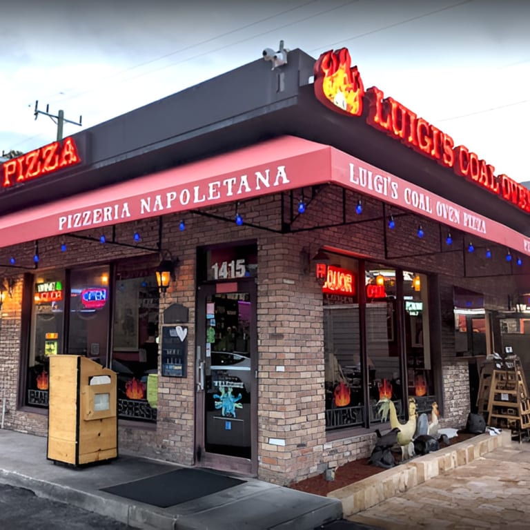 Welcome to Luigi's Coal Oven Pizza